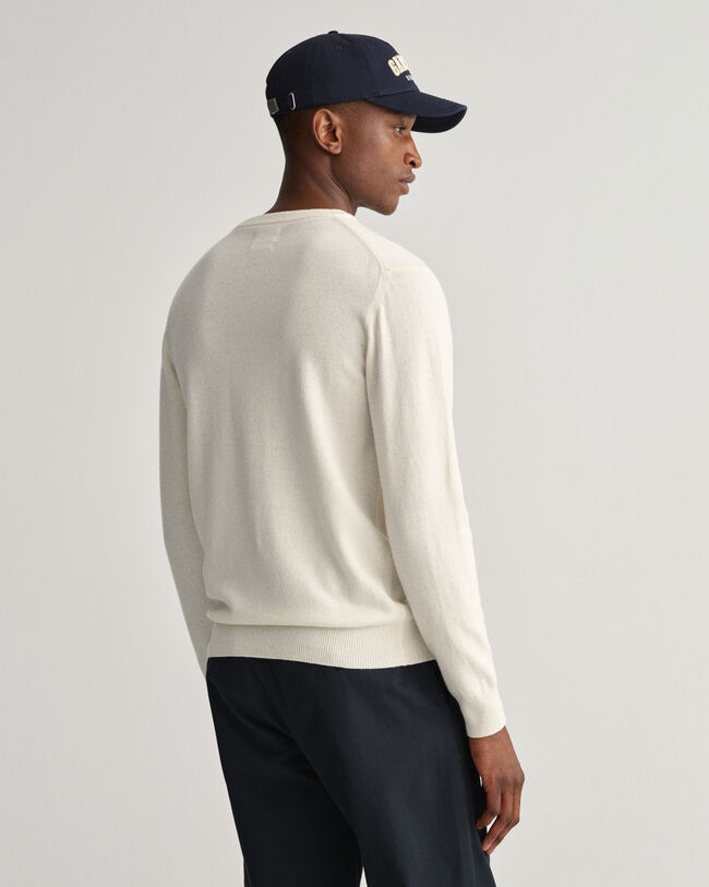 Pull ras du cou en laine d'agneau ultrafine