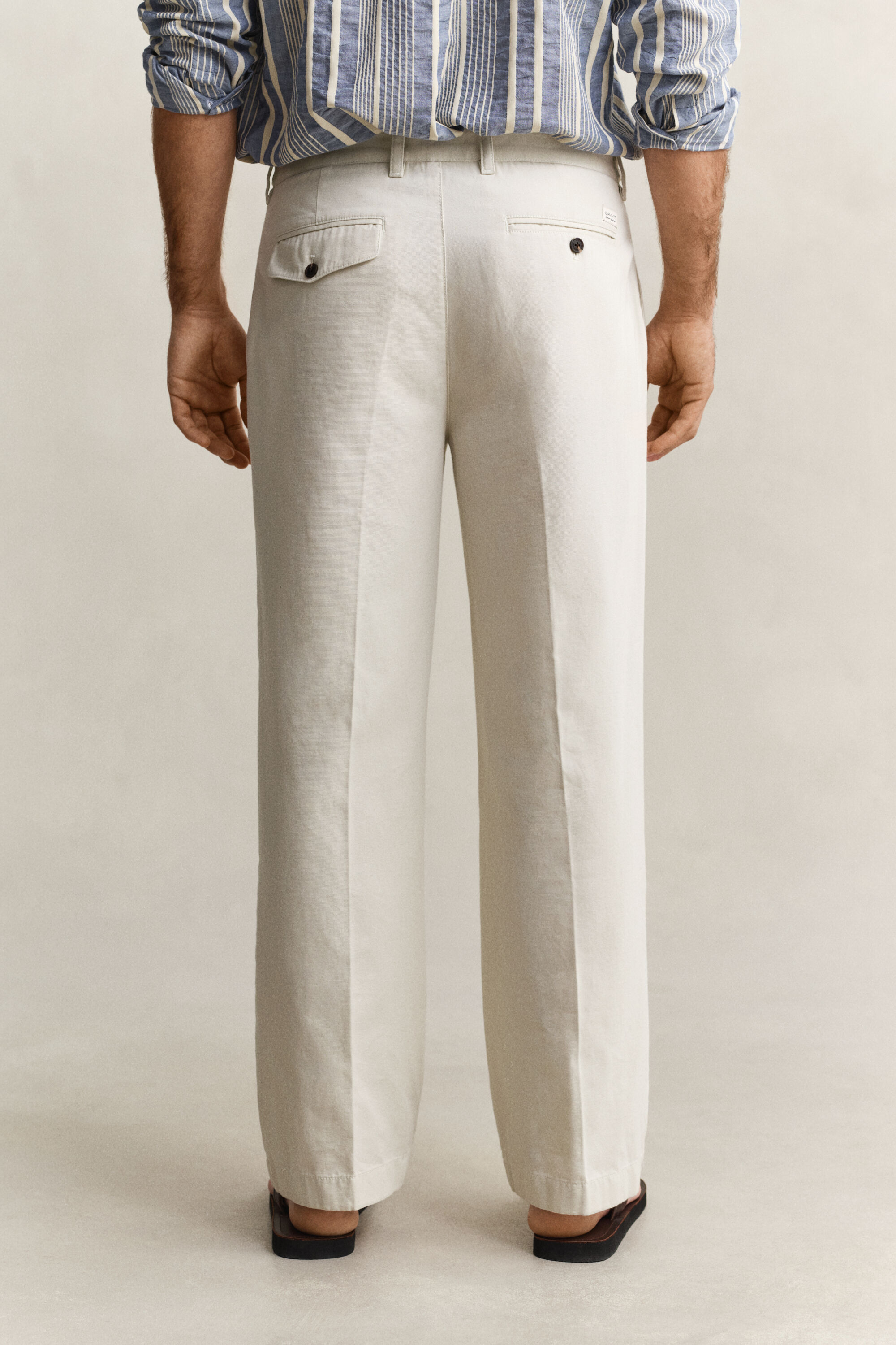 Pantalon chino en toile