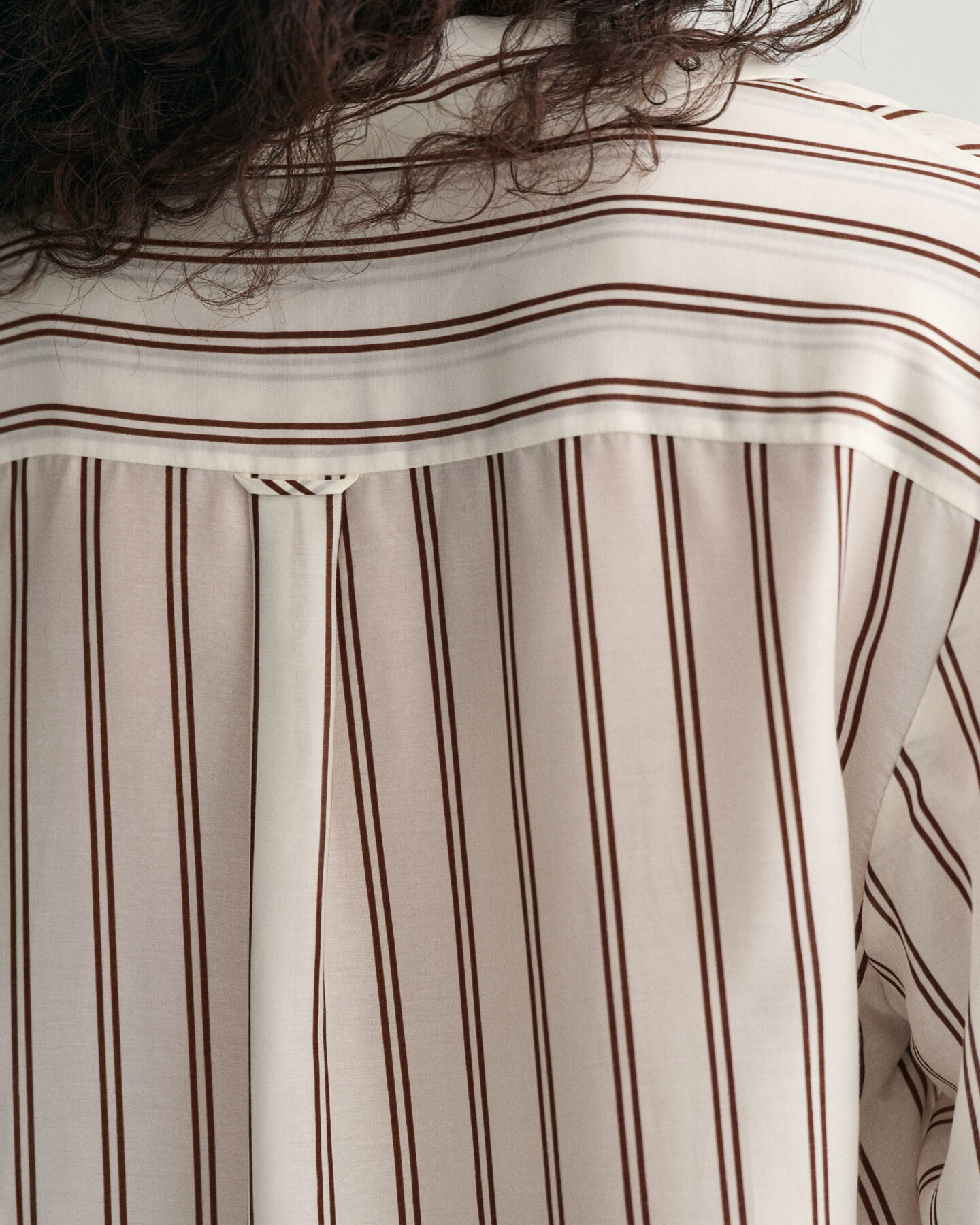 Striped V-Neck Blouse