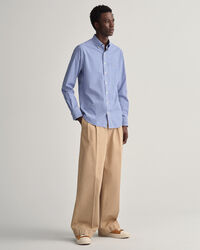 Chemise regular fit en popeline de coton vichy