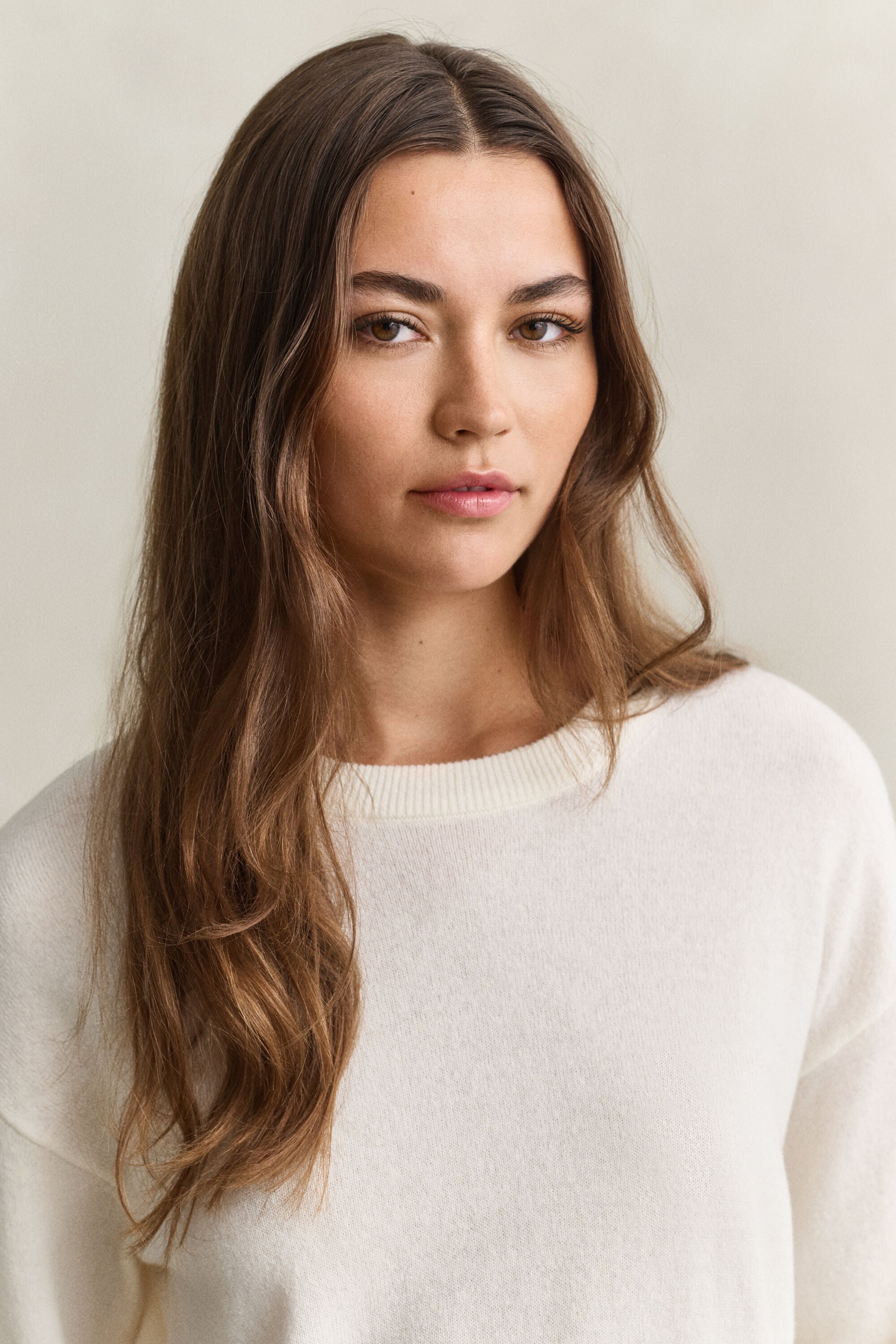Pull col rond en laine d'agneau ultrafine