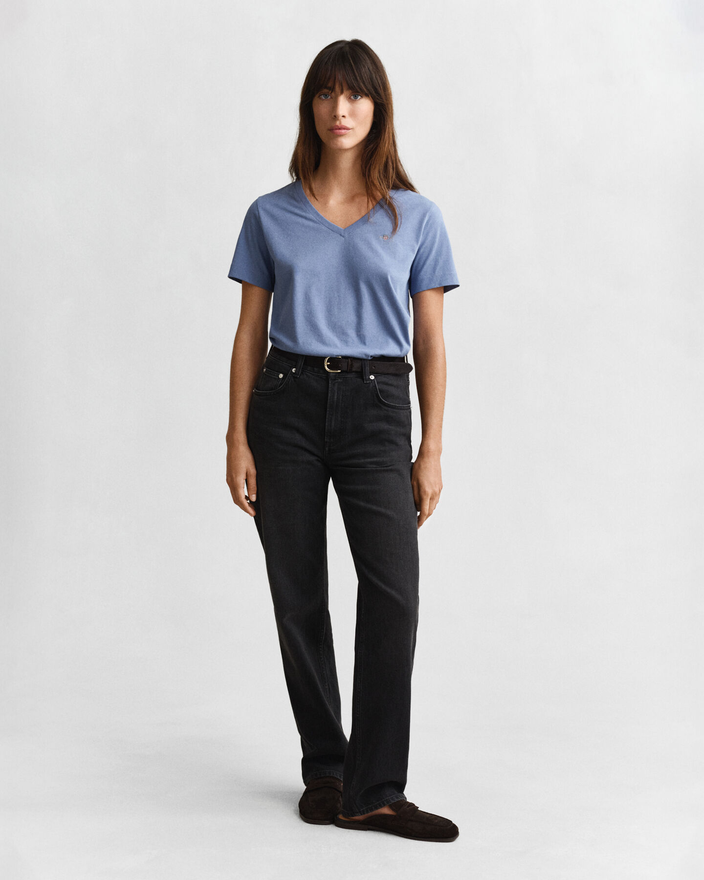 T-shirt col V Shield