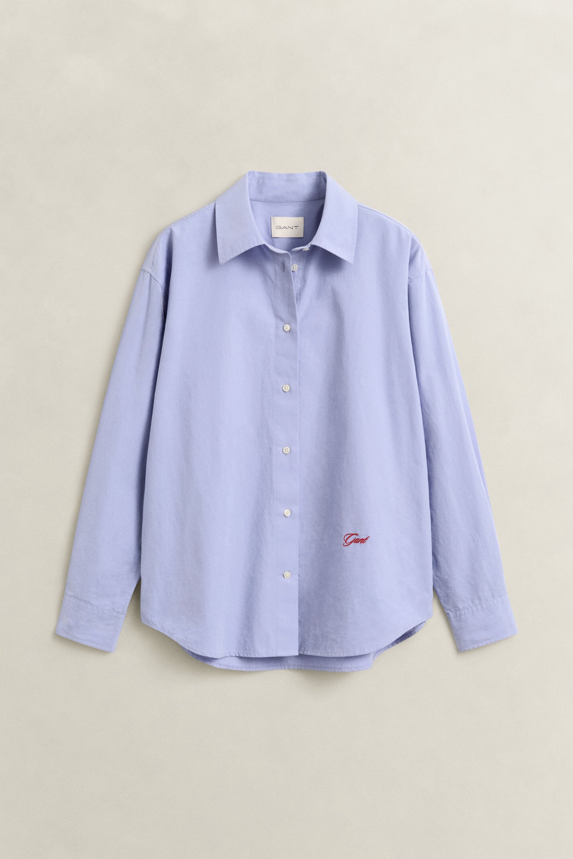 Chemise décontractée en popeline