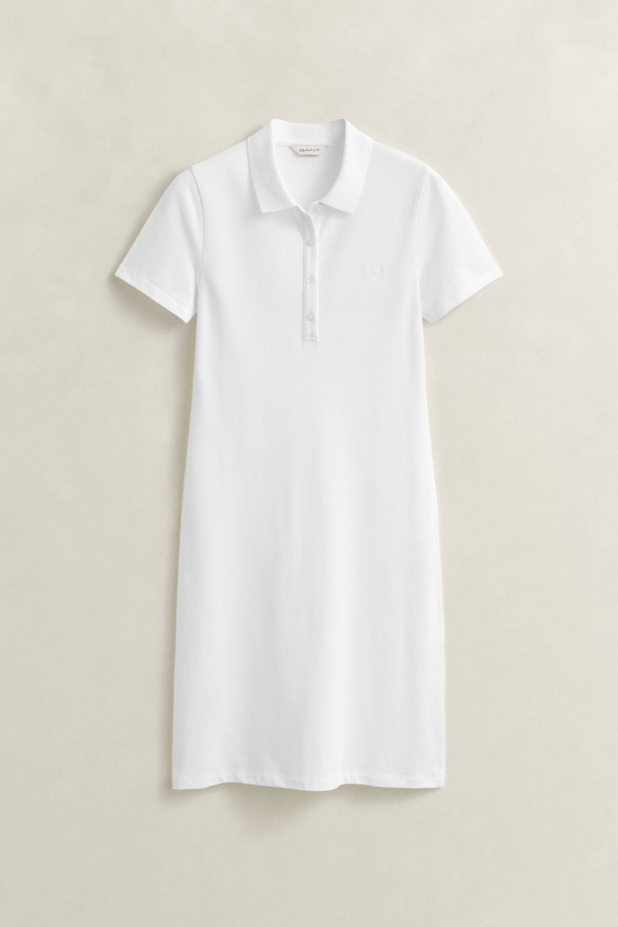 Robe polo en coton piqué Shield