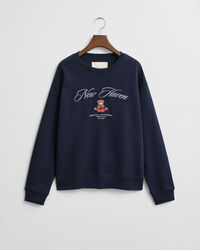 Sweat-shirt col rond Crest Graphic