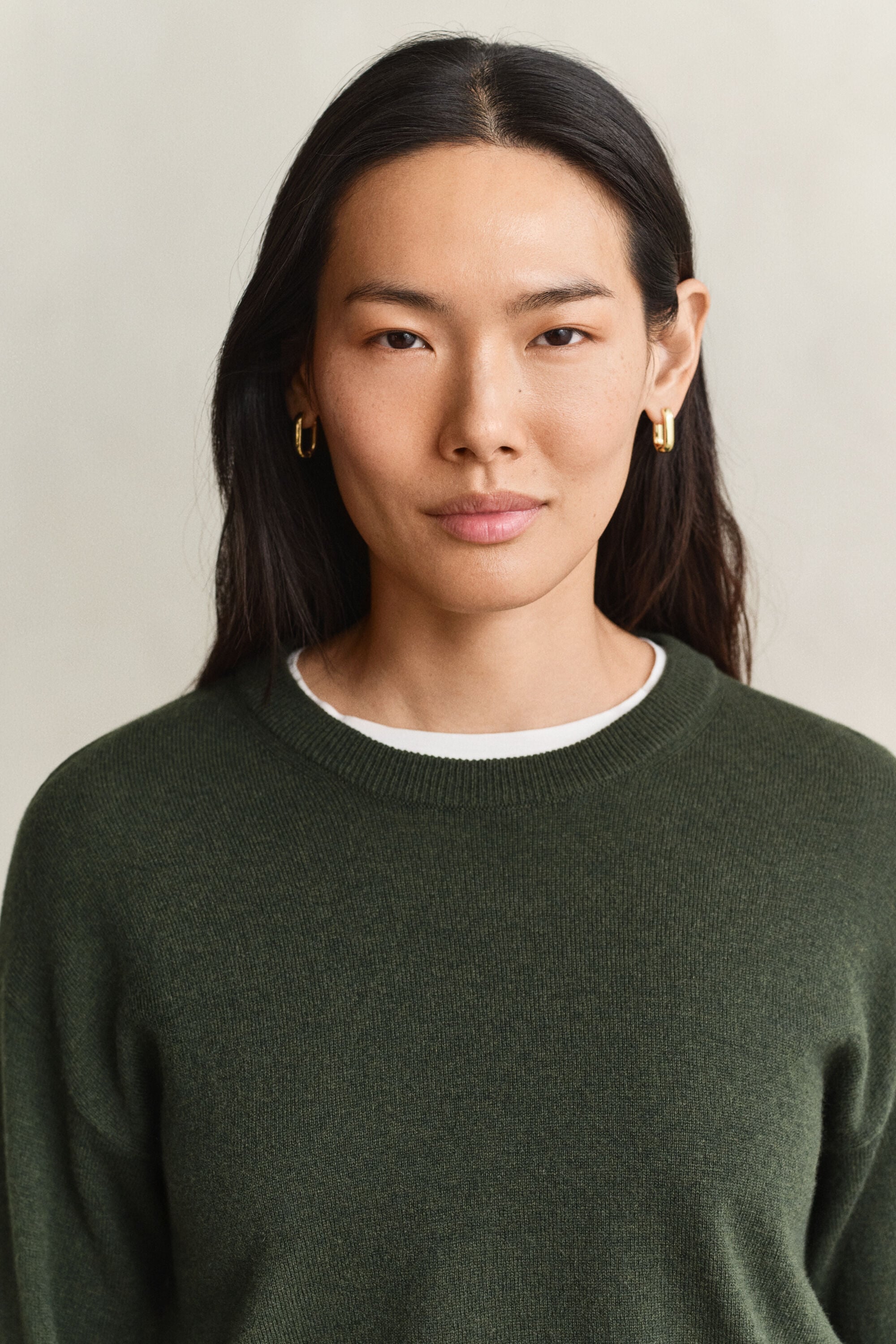 Pull col rond en laine d'agneau ultrafine