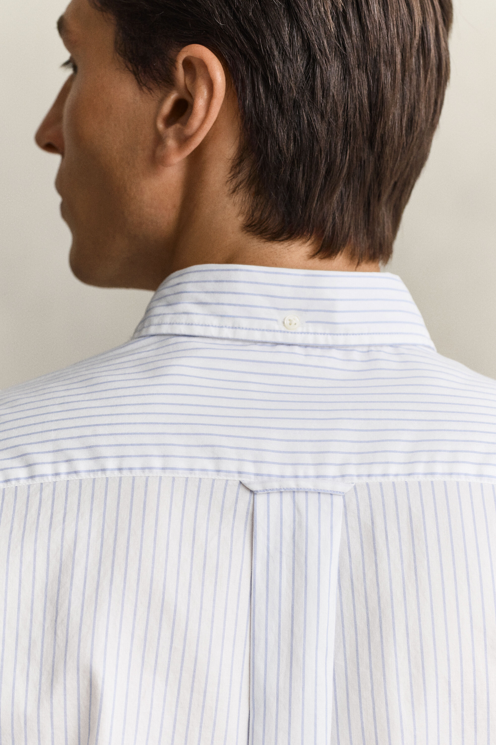 Chemise en coton Oxford à rayures Gant x Yale