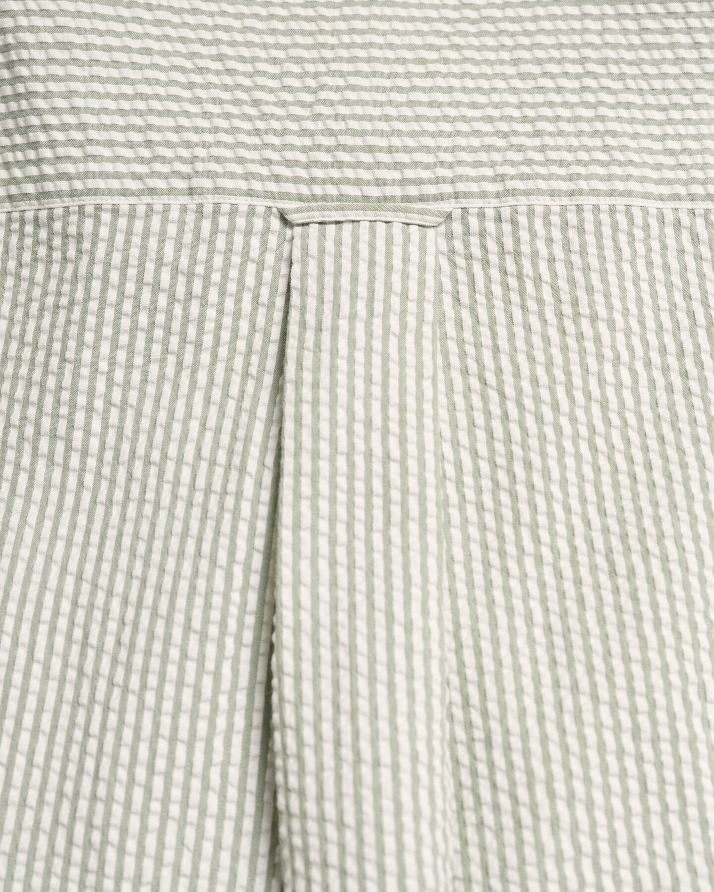 Chemise regular fit &agrave; manches courtes Seersucker