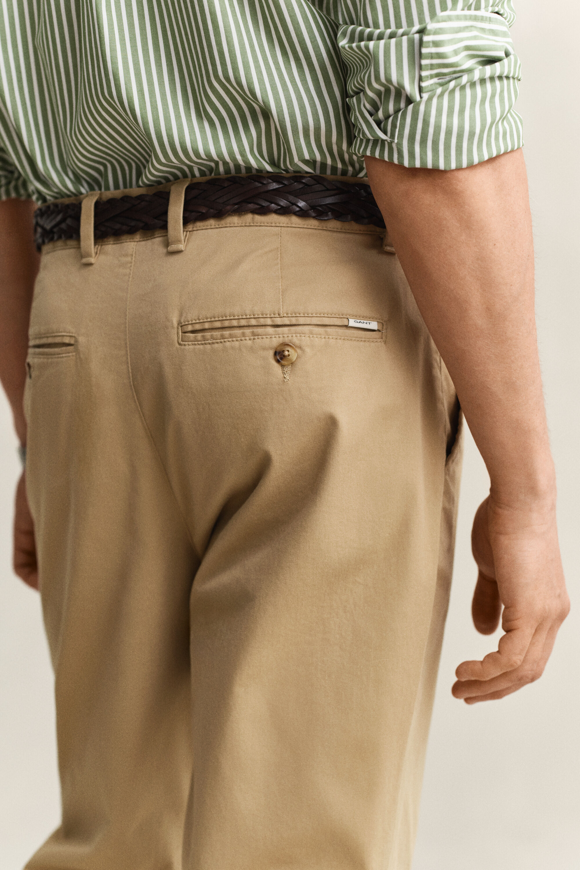 Pantalon chino classique coupe regular