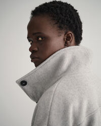 Veste courte en laine mélangée