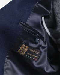 Veste blazer Club slim fit en flanelle de laine