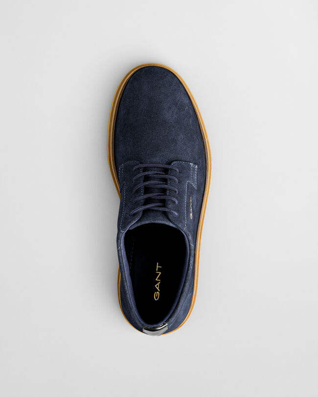 Chaussures basses en daim &agrave; lacets Kinzoon