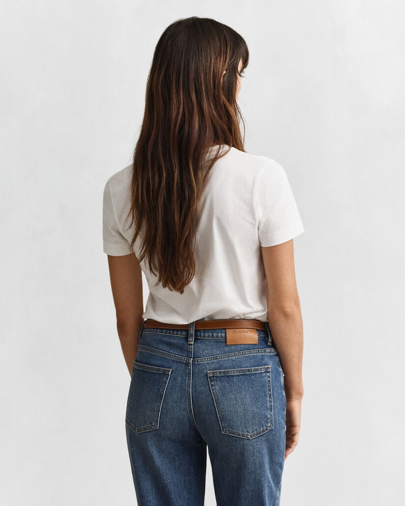 T-shirt col V Shield