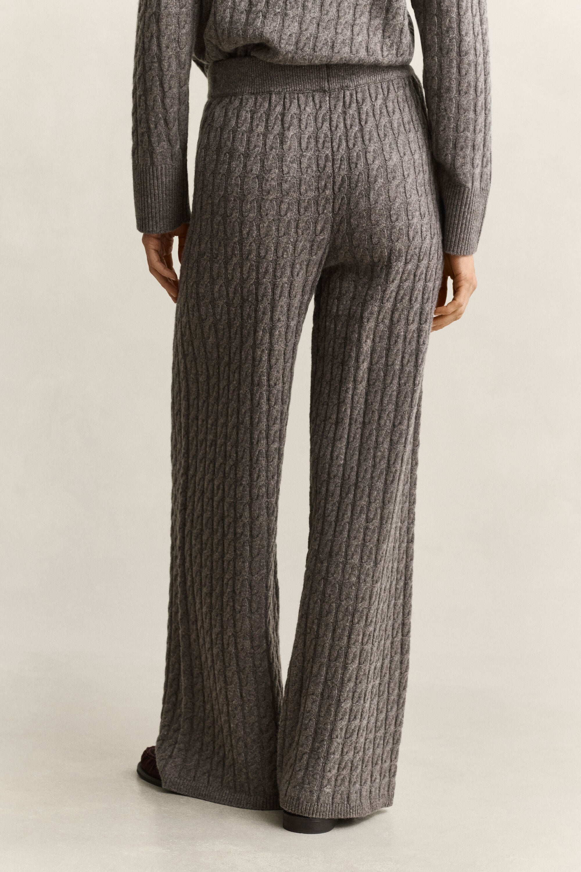 Pantalon en laine et cachemire