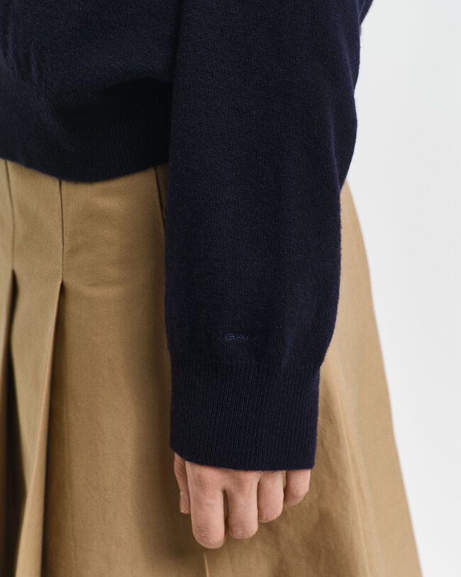 Cardigan en laine d'agneau ultrafine