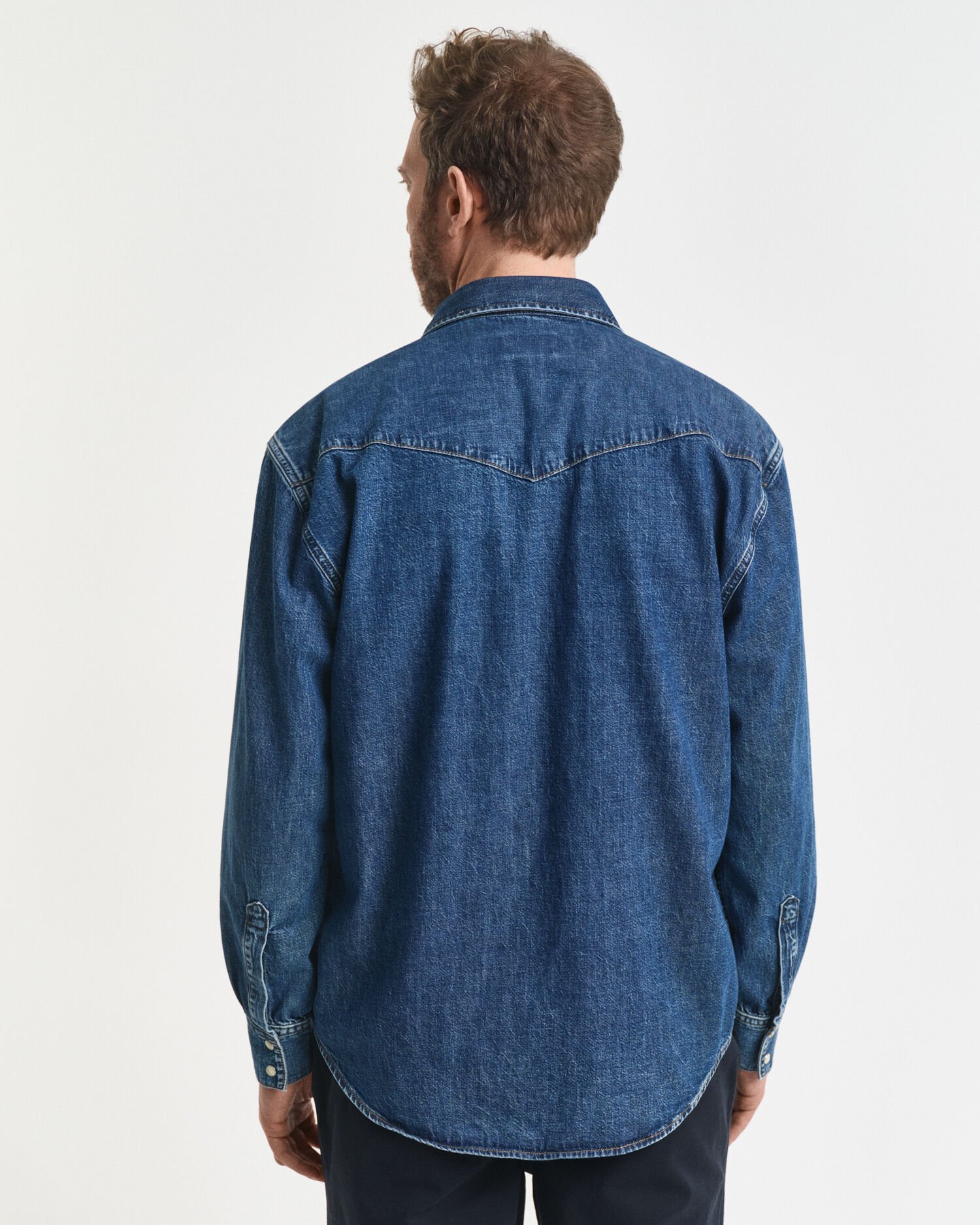 Chemise coupe décontractée en denim Rodeo