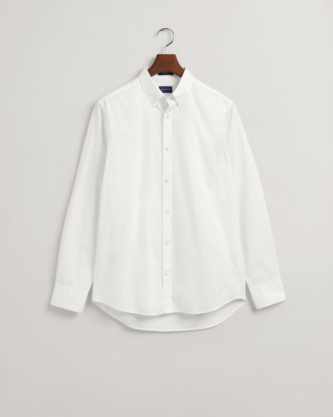 Chemise regular fit en coton Oxford Pinpoint