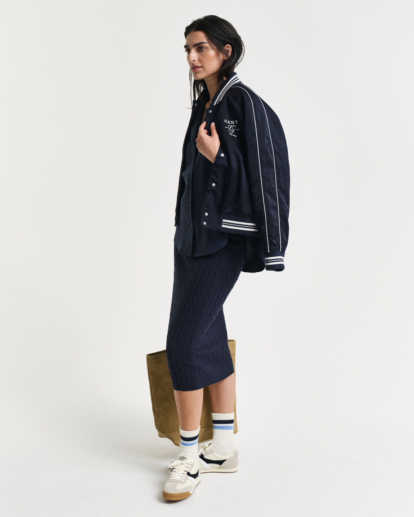 Chemise coupe décontractée avec poches