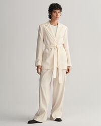 Veste blazer regular fit avec ceinture Fluid