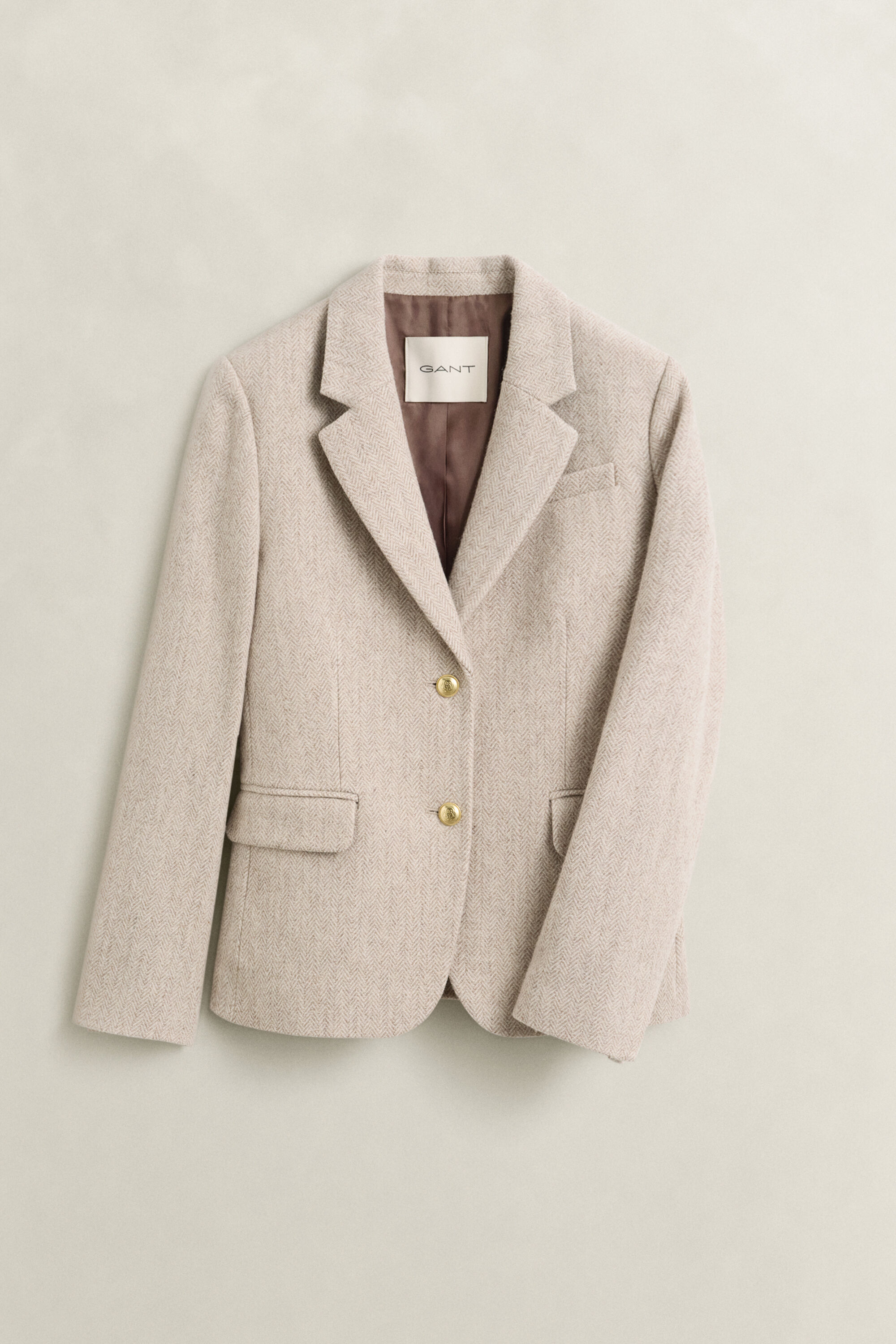 Veste blazer à chevrons