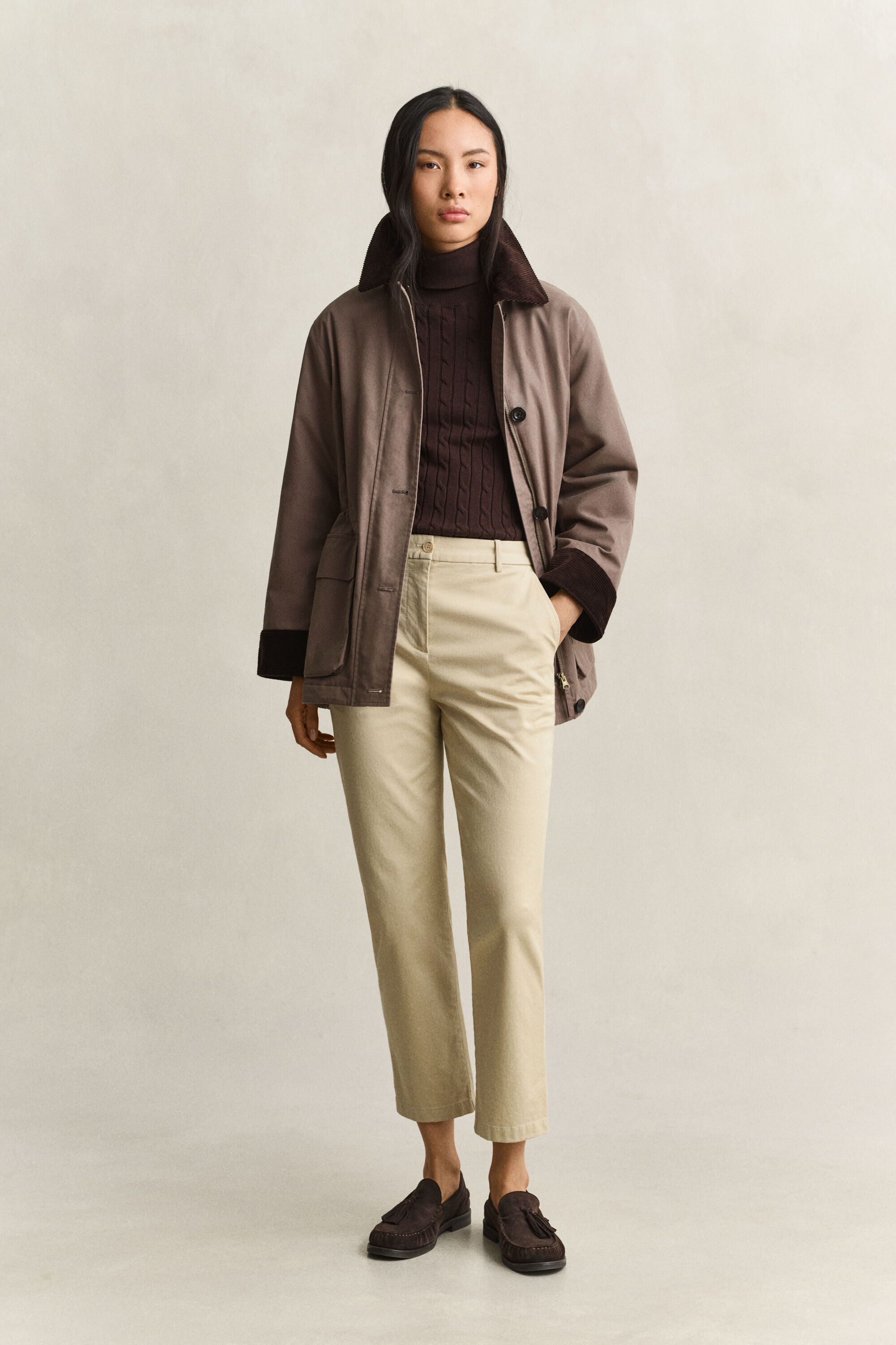 Pantalon chino slim classique