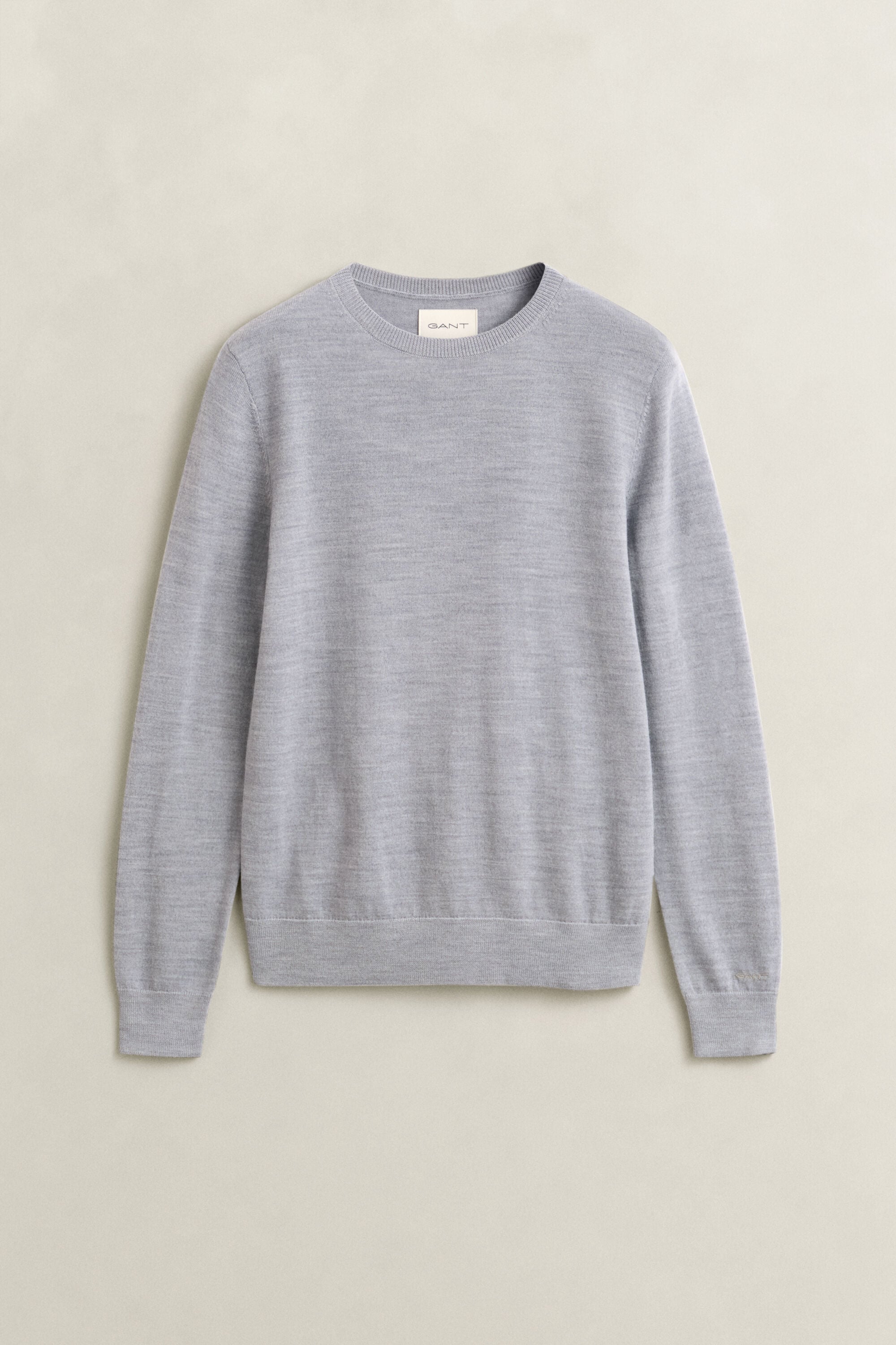 Pull col rond en laine mérinos extrafine