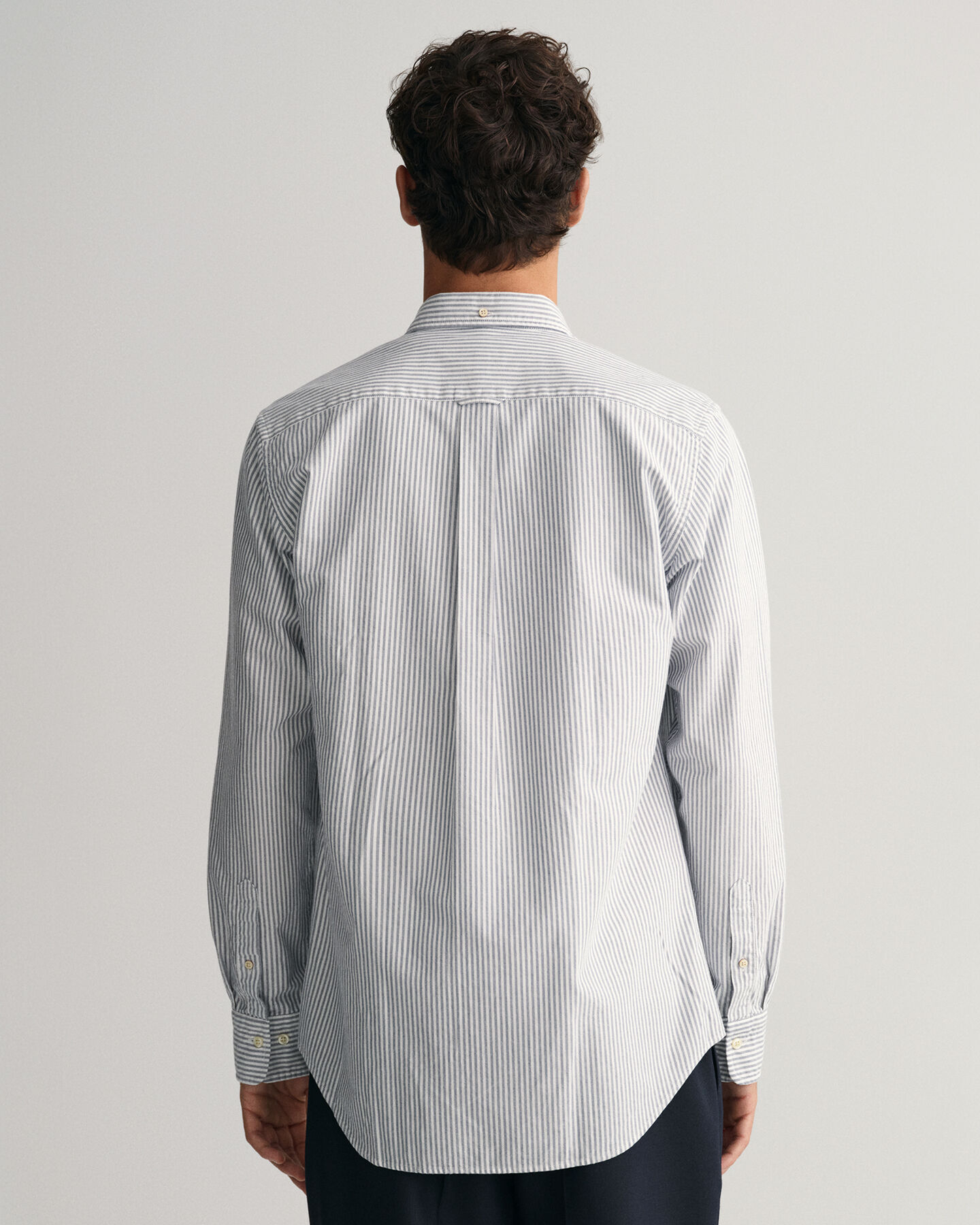 Chemise regular fit en coton Oxford à rayures Banker