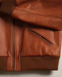 Veste en cuir Wrangler x GANT