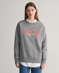Sweat-shirt ras du cou ultra-ample GANT USA