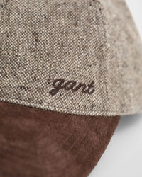 Casquette en laine texturée