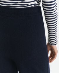 Pantalon en laine tricotée