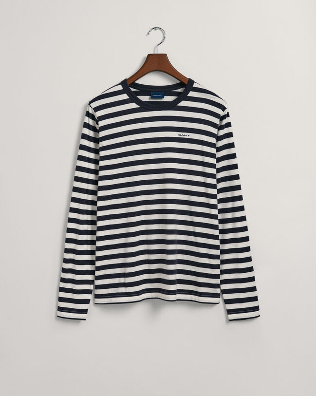 T-shirt rayé à manches longues