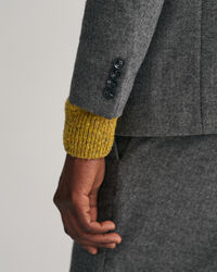 Veste blazer de costume à chevrons