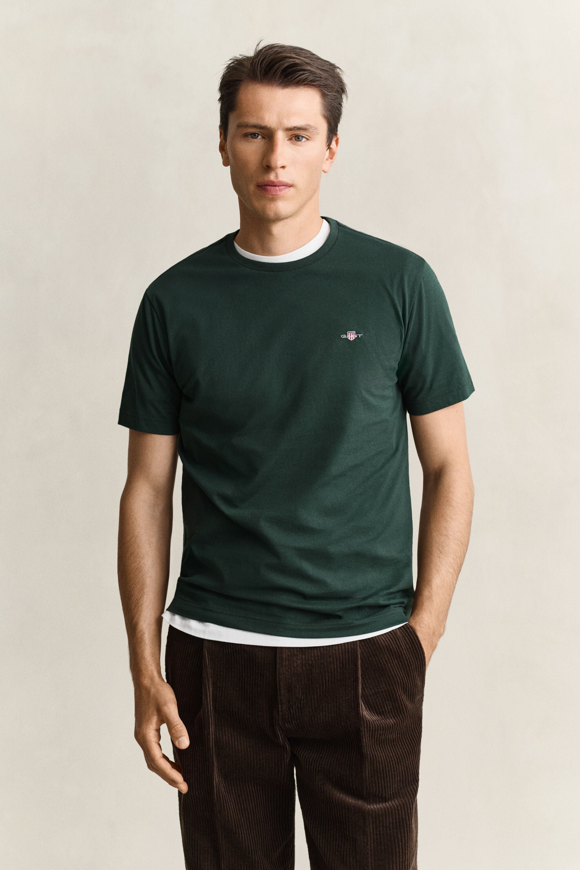 T-shirt regular avec écusson