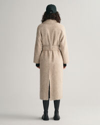 Caban Hairy Textured Car Coat