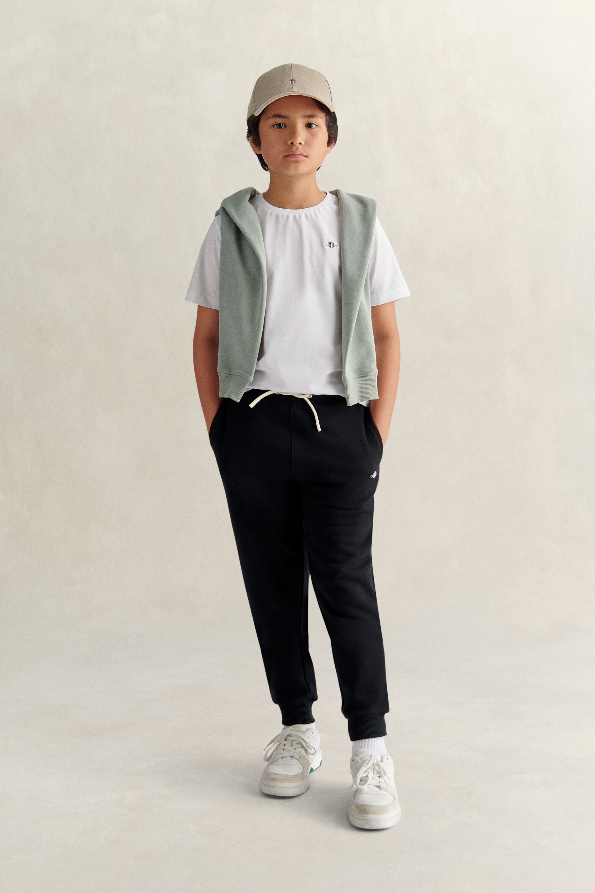 Pantalon de jogging avec écusson Ado Garçon