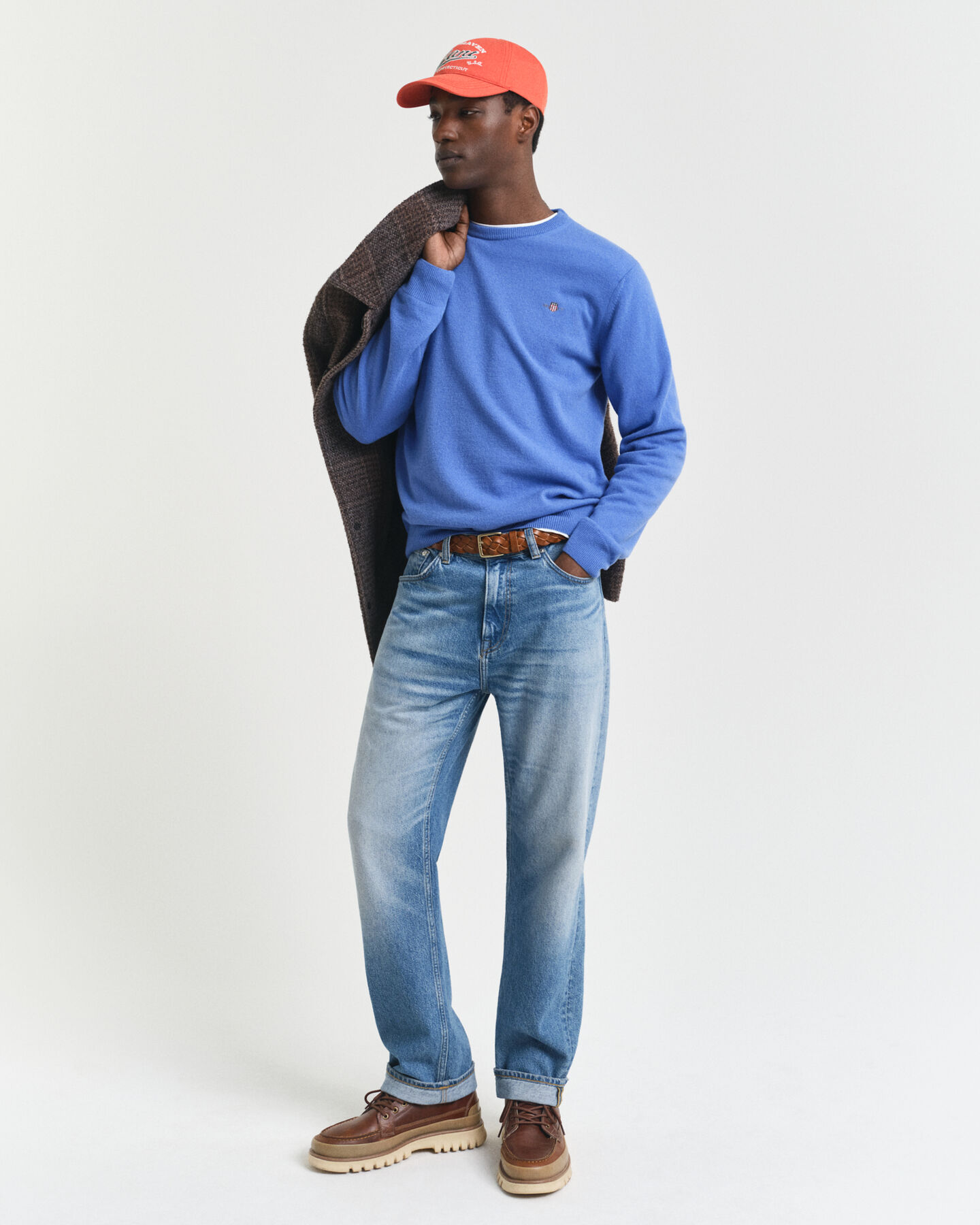 Pull col rond en laine d'agneau ultrafine