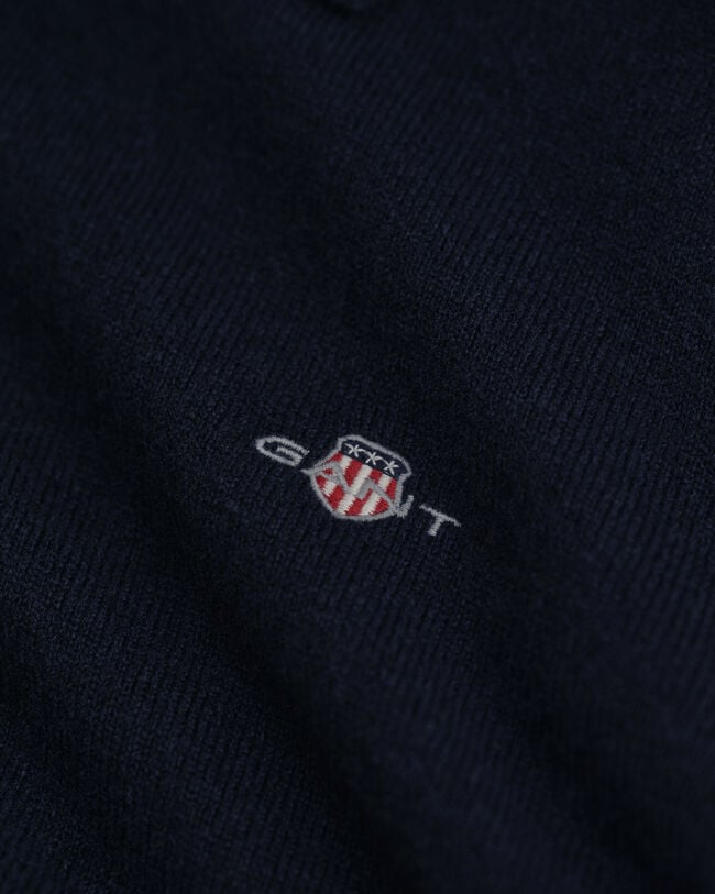 Pull polo en laine d'agneau ultrafine