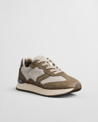 Baskets en toile de nylon et daim Bevinda