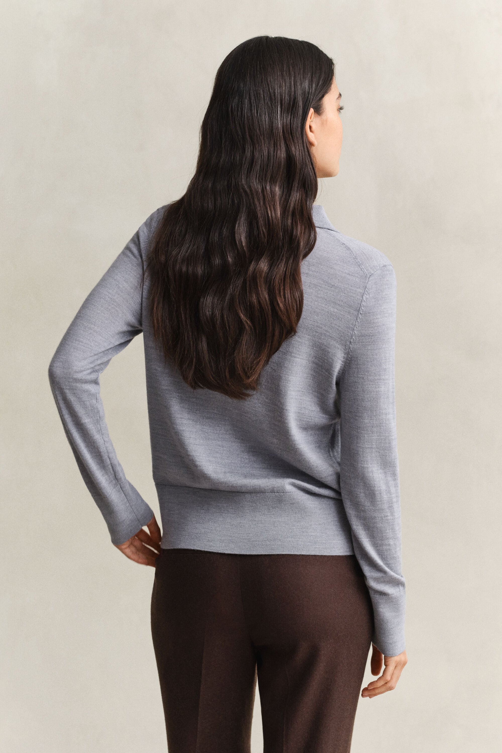 Cardigan en laine mérinos extra-fine