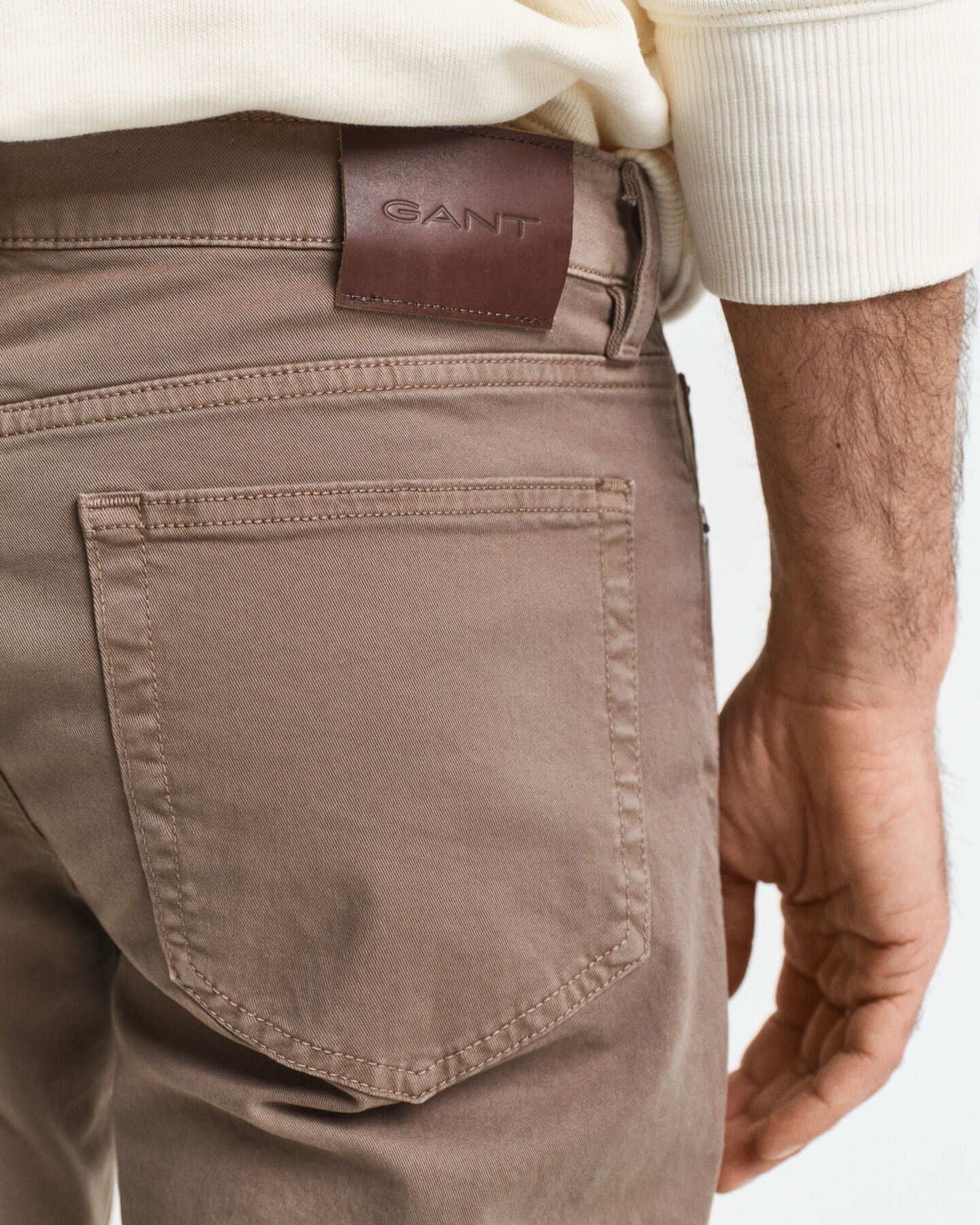 Jean coupe regular Desert