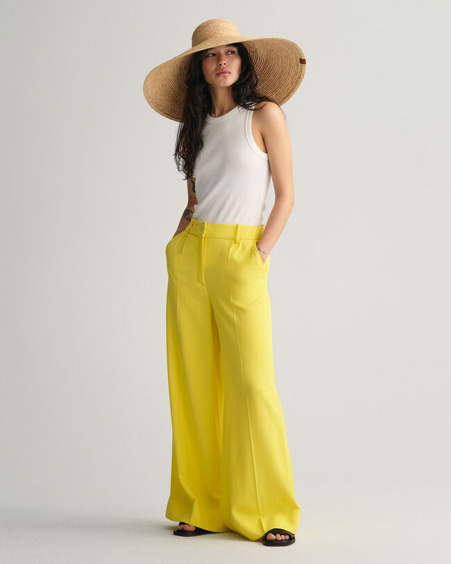 Pantalon à jambes larges Fluid