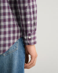 Chemise regular fit en flanelle &agrave; carreaux