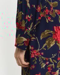 Robe avec roses imprim&eacute;es