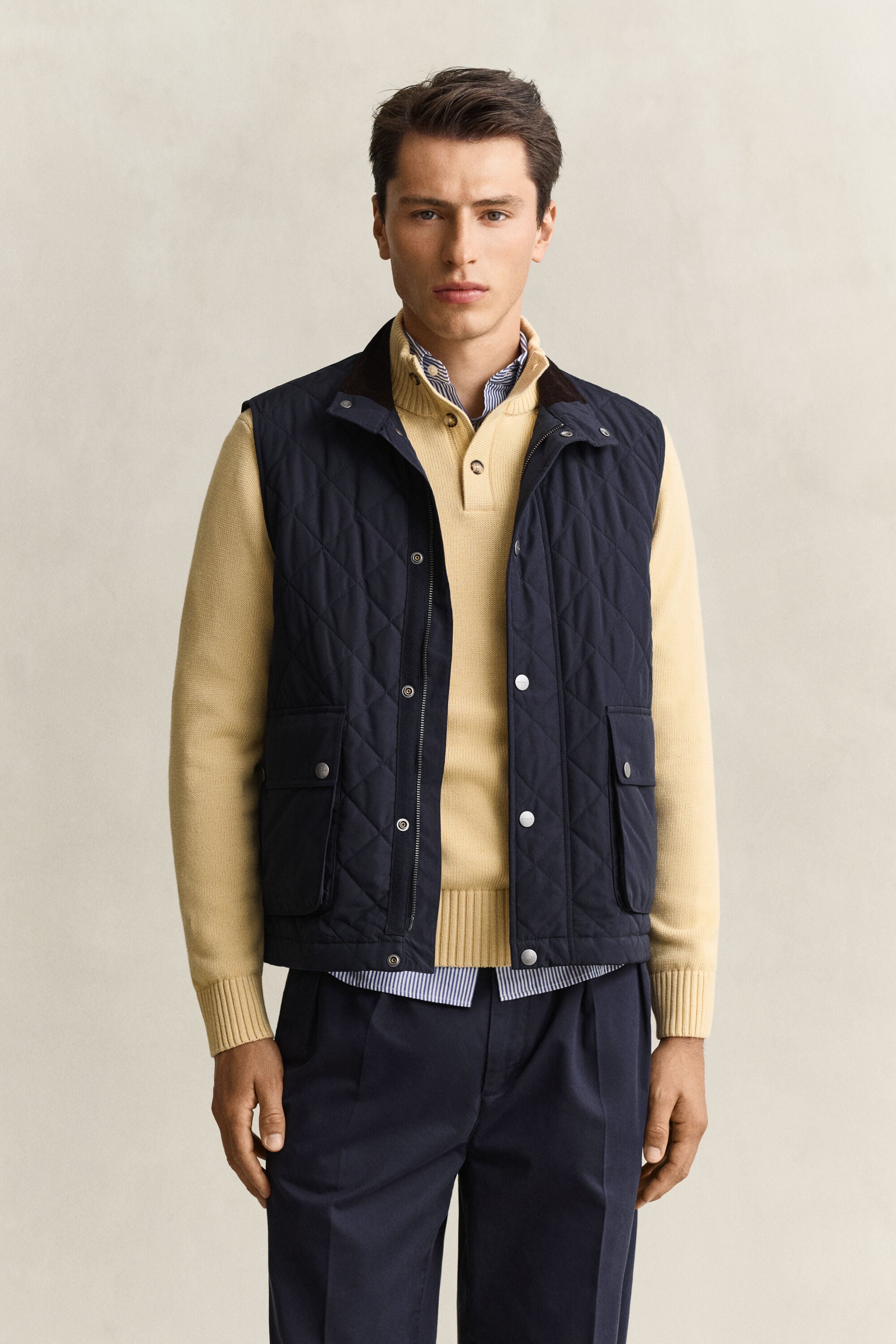 Veste sans manches matelassée