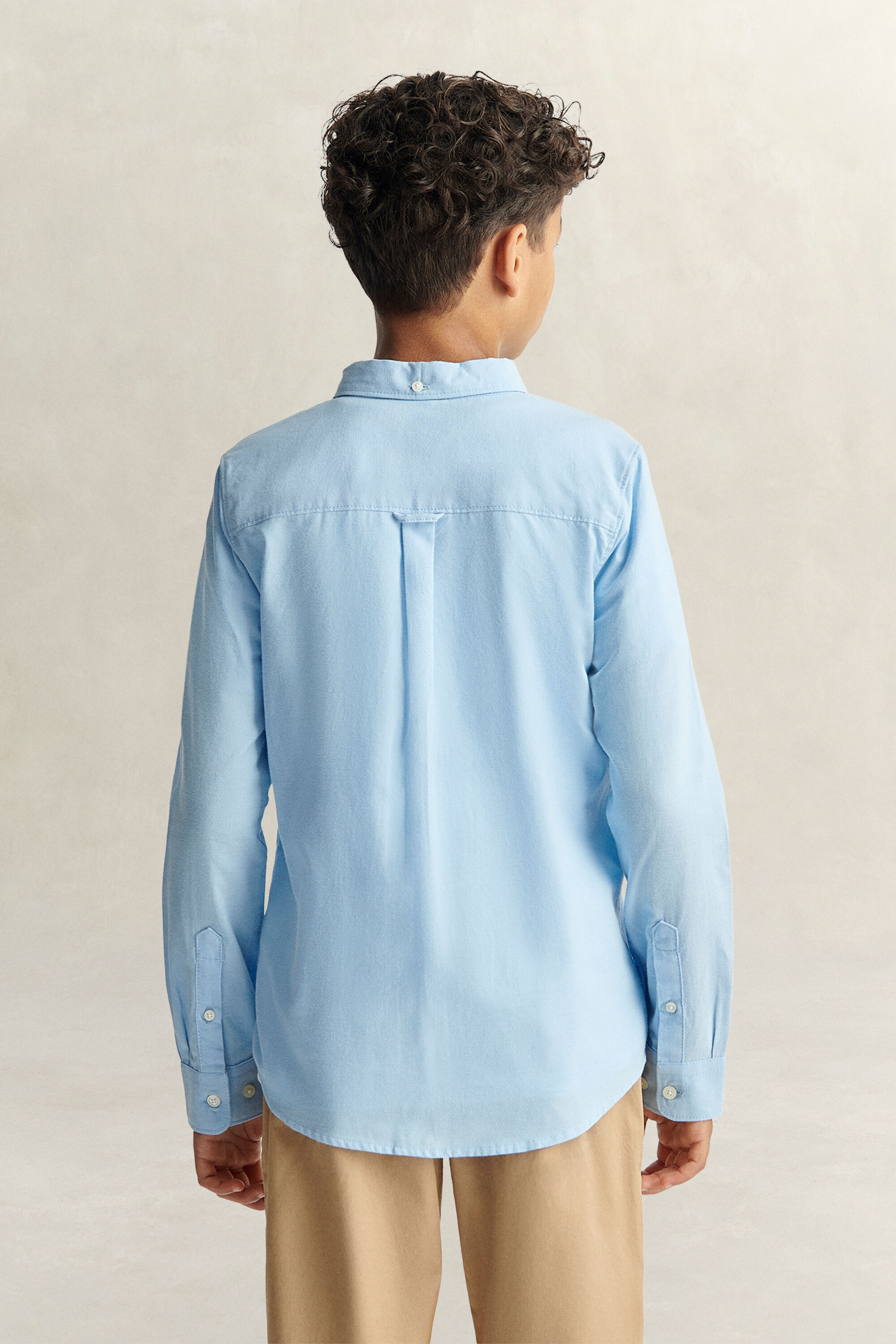 Chemise en coton Oxford Shield Ado Garçon