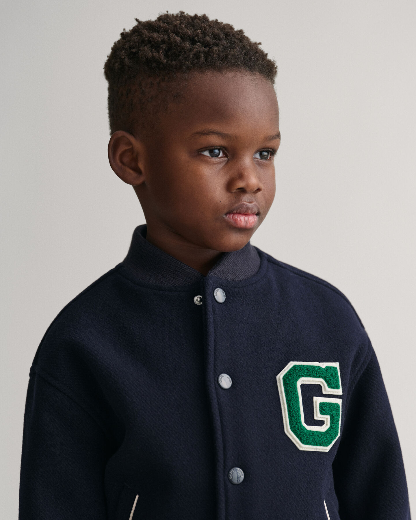 Veste Varsity de GANT en laine Kids