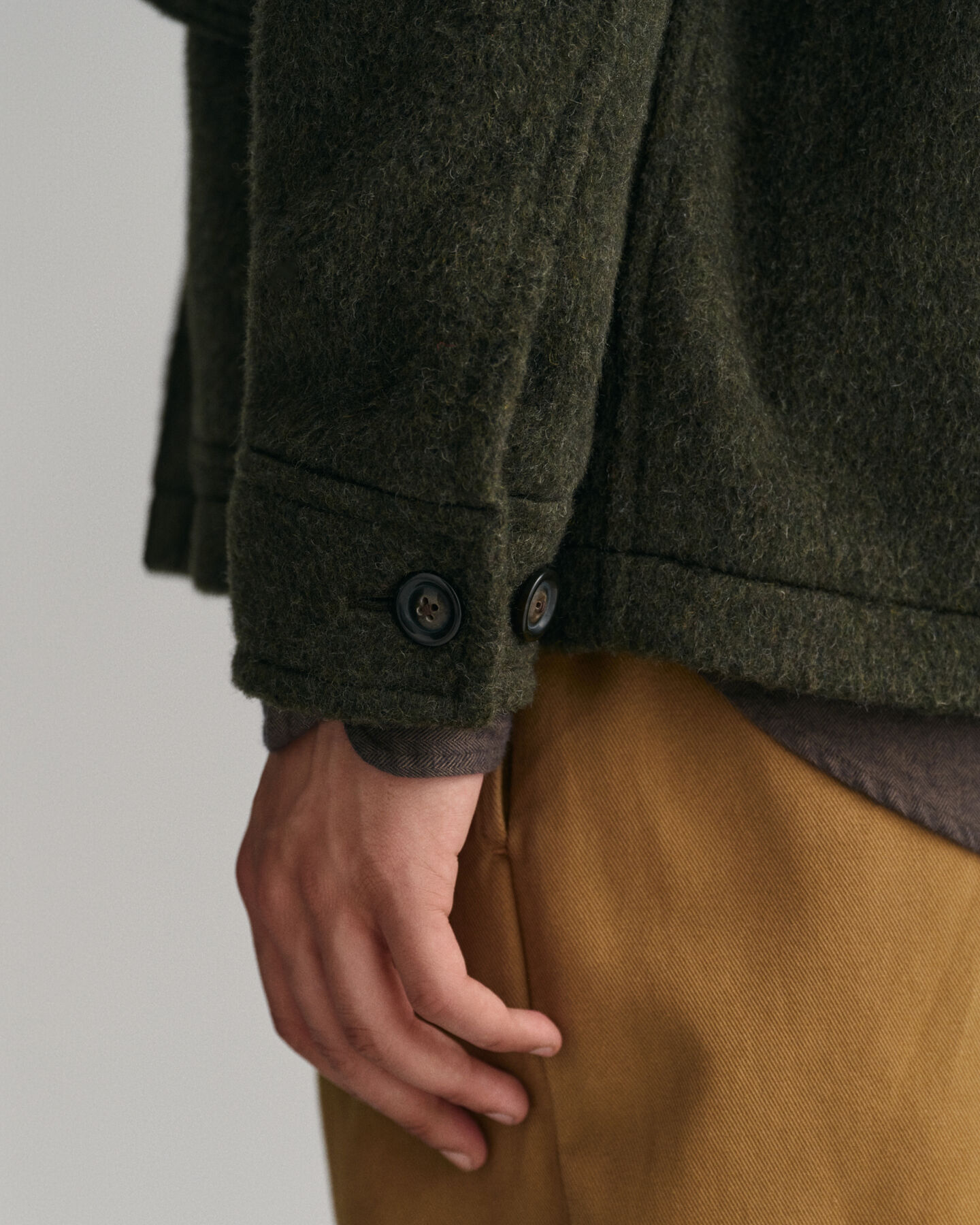 Veste courte en laine