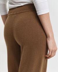 Pantalon en maille de laine d'agneau ultrafine