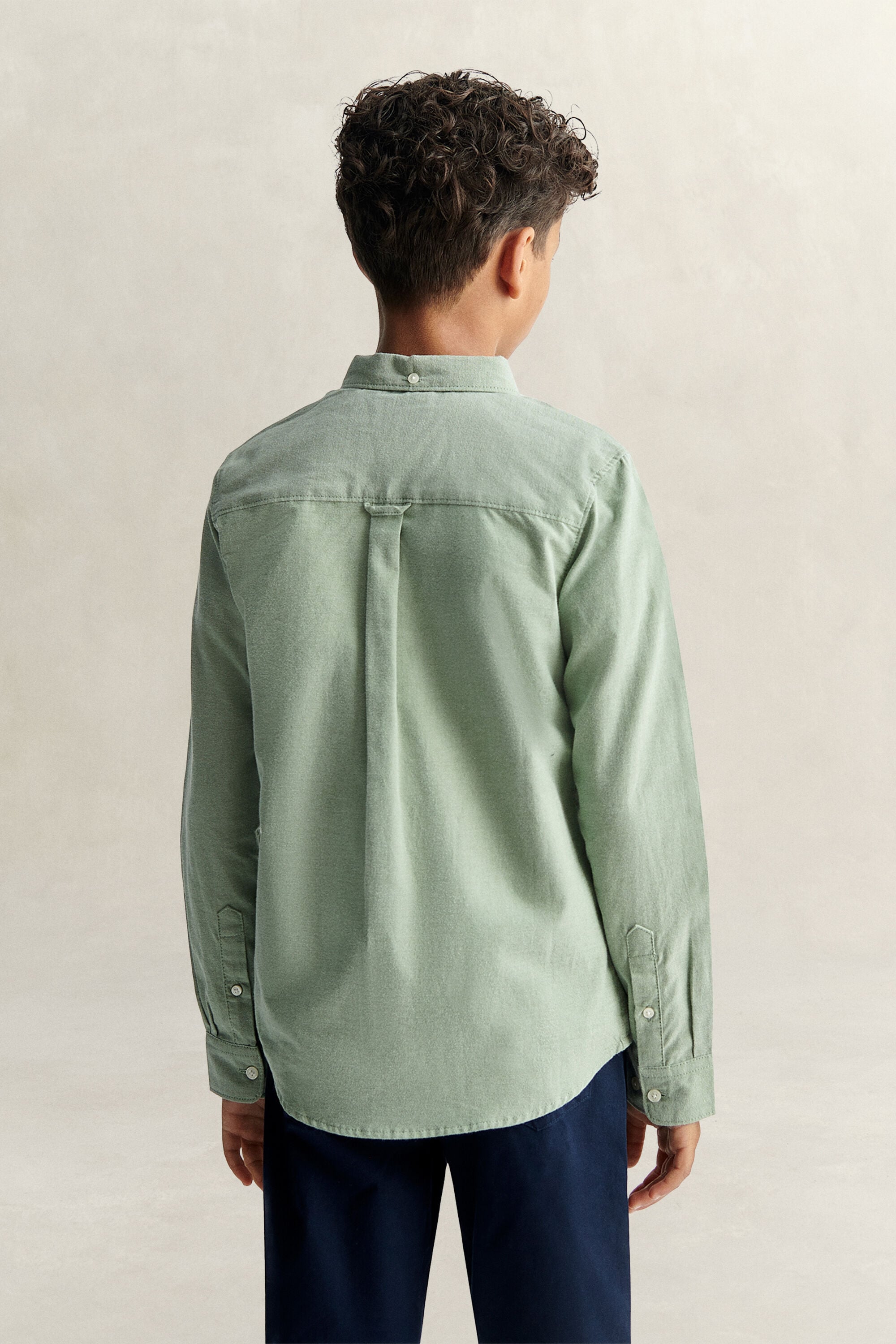 Chemise en coton Oxford Shield Ado Garçon